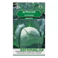 Насіння капуста білокачанна Агресор F1 (Голландія) 0.3г (Агромаг)