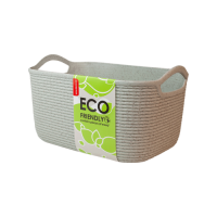 Корзина "Джут" M ECO WOOD (полин_)